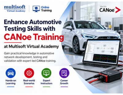 Enhance Automotive Testing Skills with CANoe Training at Multisoft Virtual Academy