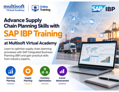Advance Supply Chain Planning Skills with SAP IBP Training at Multisoft Virtual Academy