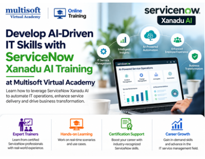 Develop AI-Driven IT Skills with ServiceNow Xanadu AI Training at MVA