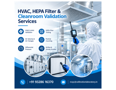 HVAC, HEPA Filter and Cleanroom Validation Services