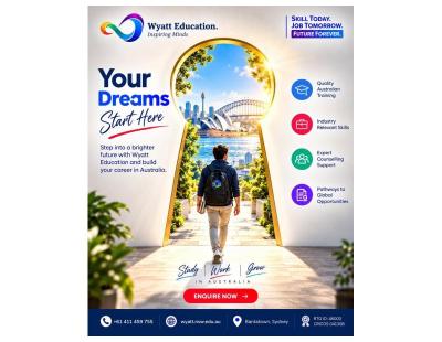 Study, Work & Grow in Australia with Wyatt Education