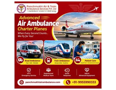 Panchmukhi Hi Tech Air Ambulance in Guwahati- Professional Ambulance Support for your requirements