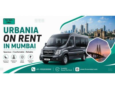 Force Urbania on Rent in Mumbai with Driver: Per Day, Per Km & Airport Rates