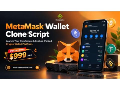 Secure Crypto Storage and dApp Access with MetaMask Wallet Clone Script