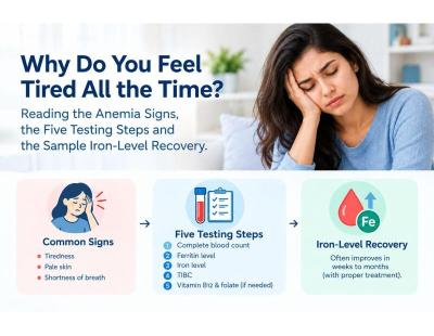 Why Do You Feel Tired All the Time Anemia Signs Testing Steps and Iron Recovery
