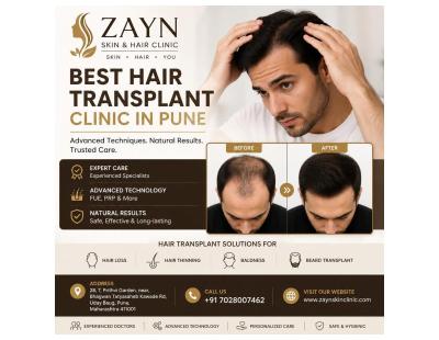 Zayn Skin Clinic – Hair Transplant, PRP Hair Treatment & Skin Care in Pune