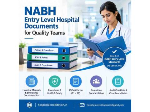 NABH Entry-Level Hospital Documents for Accreditation