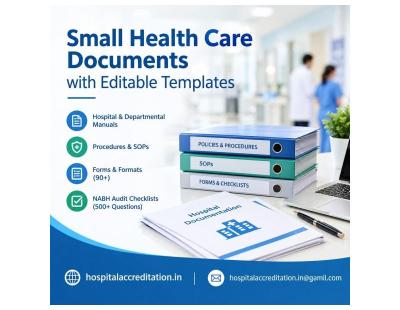 Small Health Care Documents with Editable Templates