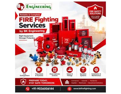 Complete Professional Fire Protection Solutions Available in Bhopal by BK Engineering