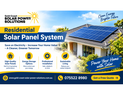 Residential Solar Panels and Battery Storage Solutions