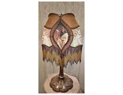 Buy Lampshade Fringe for Vintage Lamp Restoration This Halloween Day