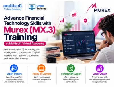 Advance Financial Technology Skills with Murex (MX.3) Training at Multisoft Virtual Academy