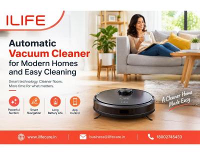 Automatic Vacuum Cleaner for Modern Homes and Easy Cleaning