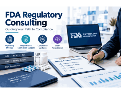 FDA Regulatory Consulting for Pharmaceutical Compliance Support