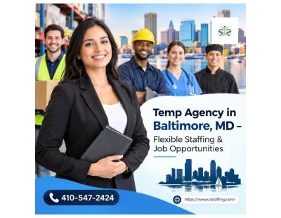 Temp Agency in Baltimore, MD – Flexible Staffing & Job Opportunities