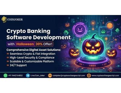 Build Your Own Crypto Banking Platform With 30% OFF This Halloween
