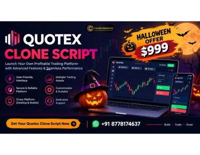 Launch Your Quotex Clone Script for Just $999 – Halloween Deal