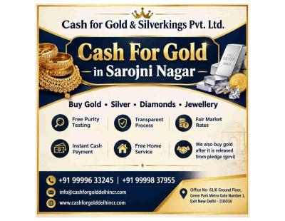 Cash For Gold in Sarojni Nagar for Gold Coins
