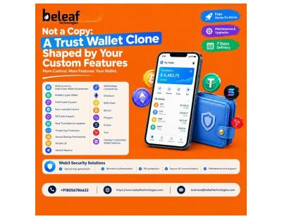 Not a Copy: A Trust Wallet Clone Shaped by Your Custom Features