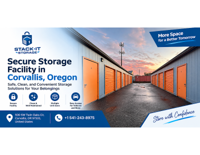 Reliable Self Storage facility in Corvallis for Your Belongings