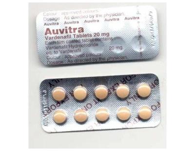 Buy Auvitra 20mg tablets online | vardenafil