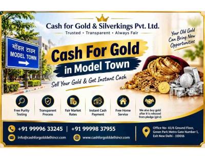 Cash For Gold in Model Town with Easy Selling Steps