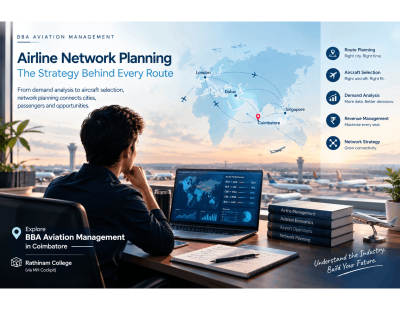 Explore BBA Aviation Management in Coimbatore