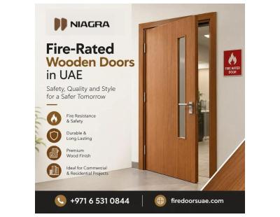 Fire-rated wooden doors in UAE