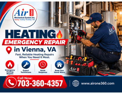 Reliable Heating Solutions for Unexpected Breakdowns in Vienna, VA