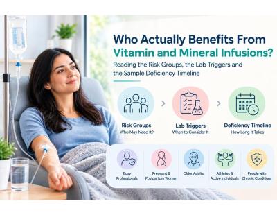 Who Actually Benefits From Vitamin and Mineral Infusions?