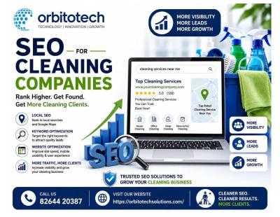 SEO for Cleaning Companies - Boost Your Online Visibility and Get More Clients