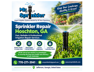 Sprinkler Repair Hoschton GA