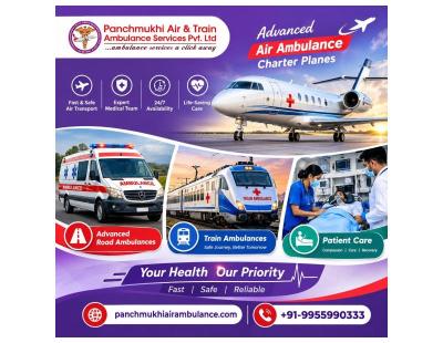 Panchmukhi ICU Air Ambulance in Delhi- Patient Relocation Support delivered on time