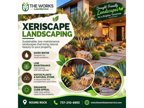 Xeriscape Landscaping in Round Rock