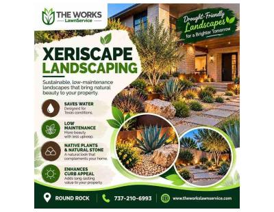 Xeriscape Landscaping in Round Rock