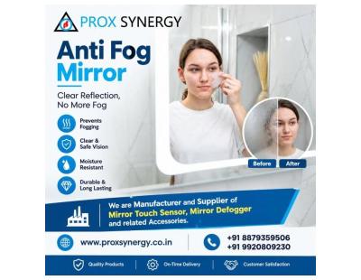Anti Fog Mirror  | Prox Synergy | Call +91 9920809230