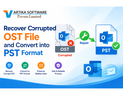 OST Mailbox to Outlook PST Conversion Tool Download