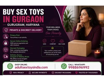 Sex Toys Shop In Gurgaon | 100% Discreet & Fast Delivery