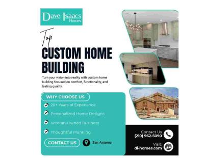 Top Custom Home Building in San Antonio