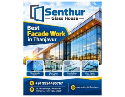 Searching for Glass Work in Thanjavur? Contact Senthur Glass House