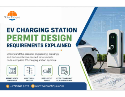 EV Charging Plans for AHJ Approval with Fast Permit Support
