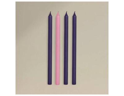Christmas Pillar Candles | Advent candles Australia | rawLight