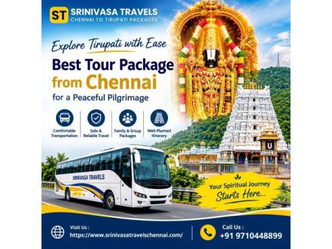 Explore Tirupati with Ease – Book Your Tour Package from Chennai