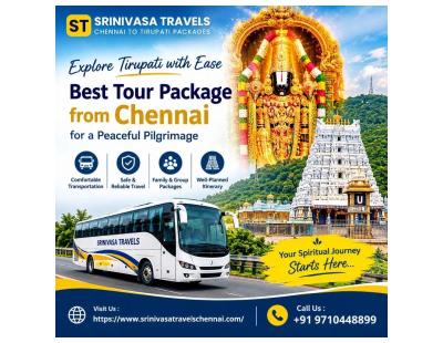 Explore Tirupati with Ease – Book Your Tour Package from Chennai