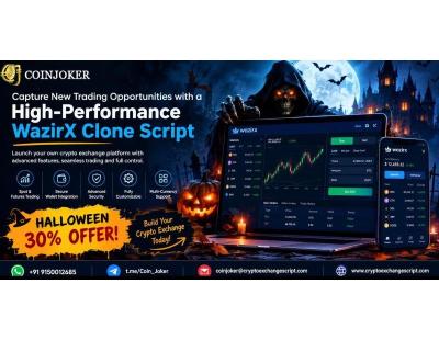 Capture New Trading Opportunities with a High-Performance WazirX Clone Script