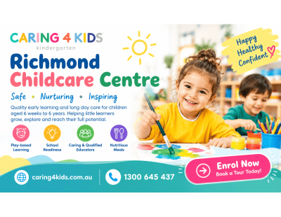 Richmond Childcare Centre for Play-Based Learning