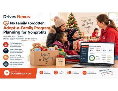 No Family Forgotten: Adopt-a-Family Program Planning for Nonprofits – Drives Nexus
