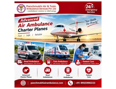 Panchmukhi Air Ambulance Cost from Mumbai- cost contained price offered for your favor