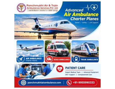 Panchmukhi Affordable Air Ambulance in Chennai - Pan-India Medical Transport