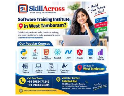 Start Your Software Learning Journey in West Tambaram